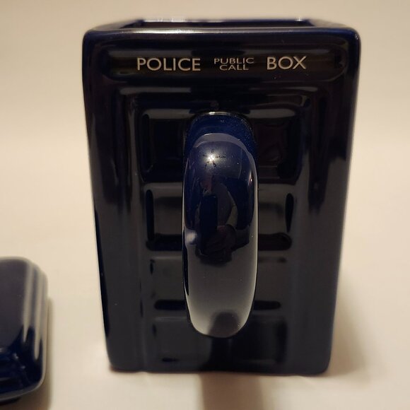 RARE ZEON Dr. Who Tardis Mug Square Mug 2012 BBC - Picture 5 of 8